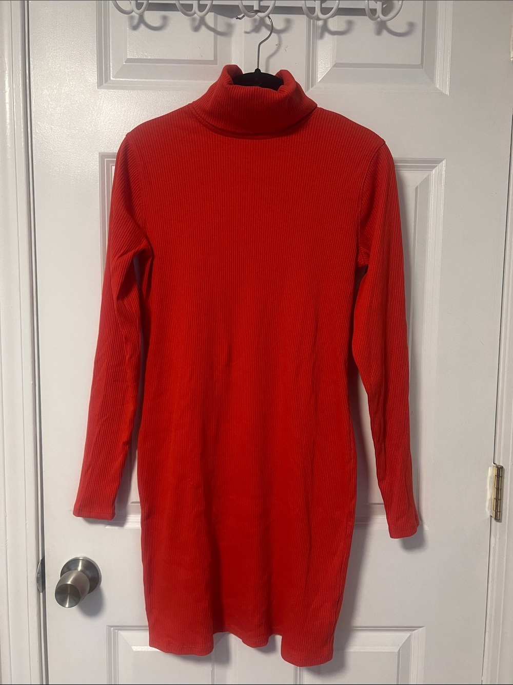 Target Wild Fable Turtleneck Ribbed Long-Sleeve Dress